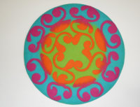 Ornament 3, Ø ca. 90cm, Merinowolle